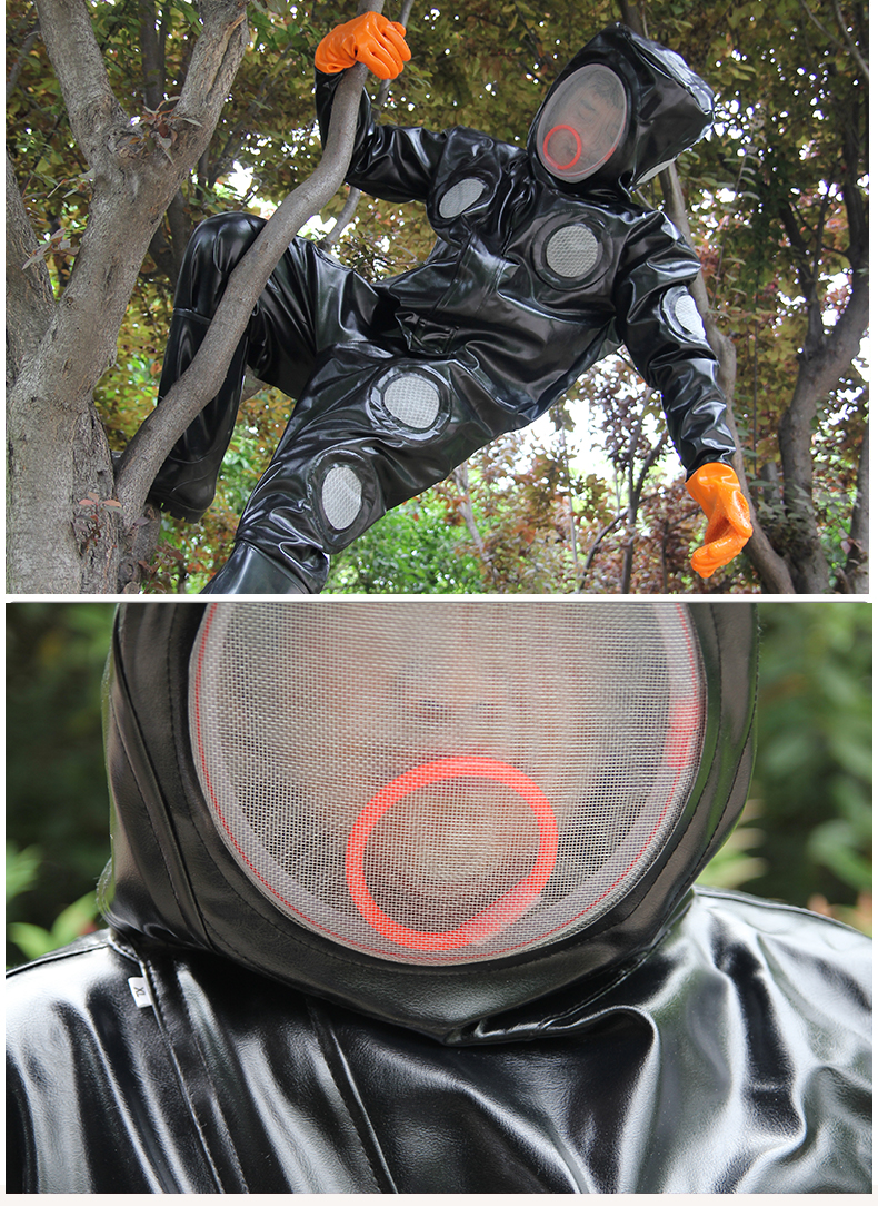 抓蜜蜂服专用防蜂衣防土蜂马蜂服全套透气防蜂服捉胡蜂连体服养蜂服