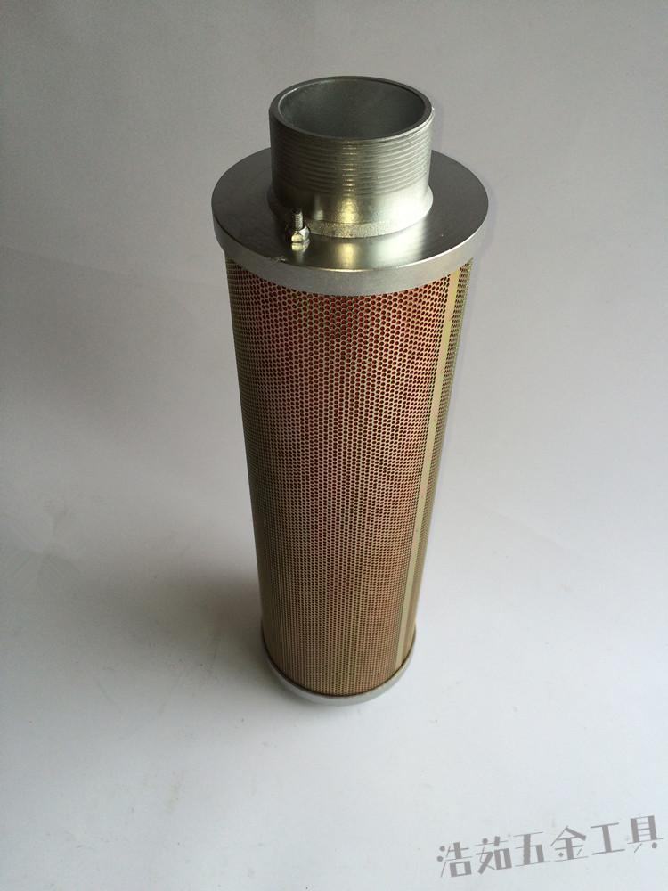 定制25寸接口干燥机消音器xy25隔膜泵dn65消声器空气排气降噪xy25