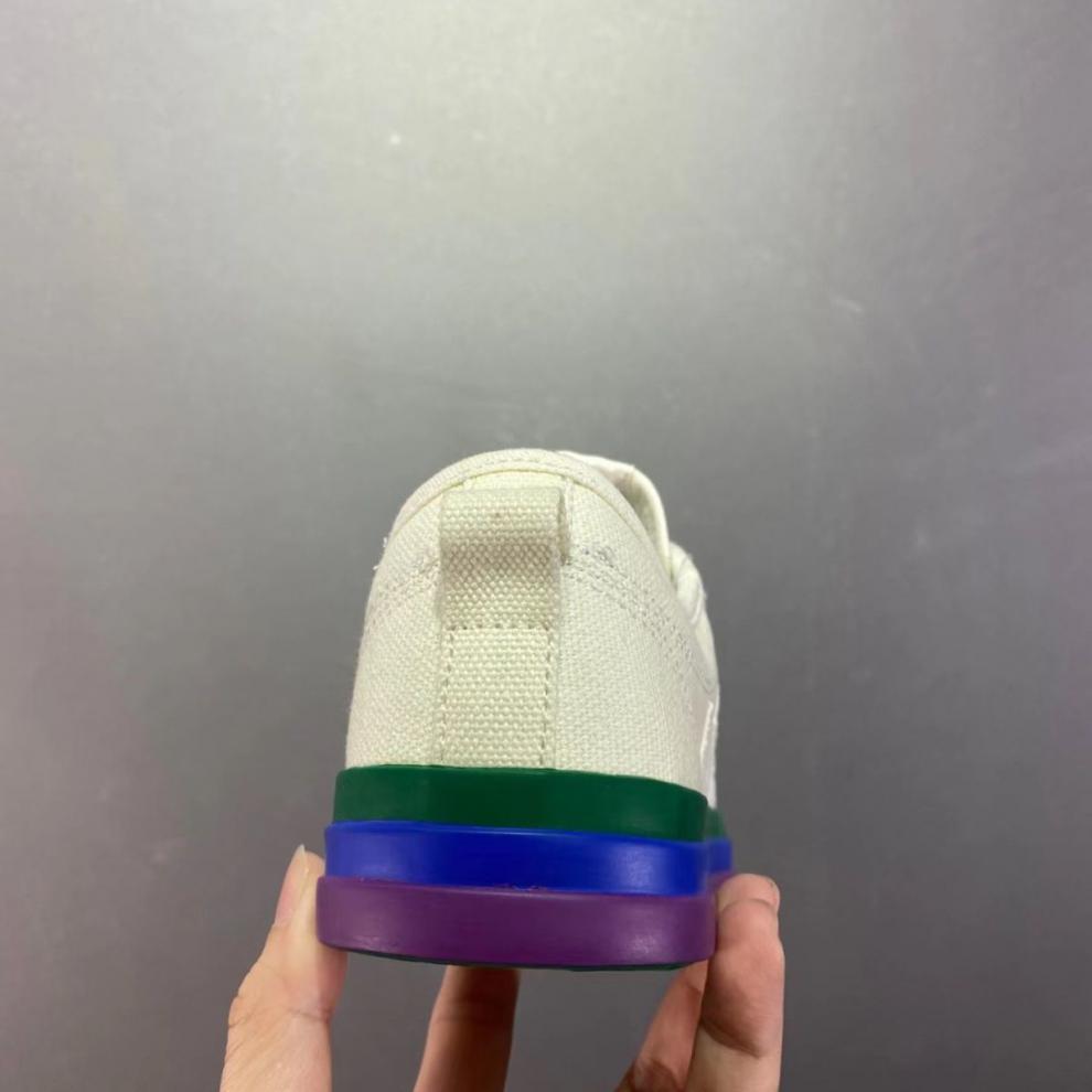 阿迪达斯三叶草nizza彩虹鸳鸯小白鞋潮帆布鞋校园男女日系 鸳鸯鞋 36