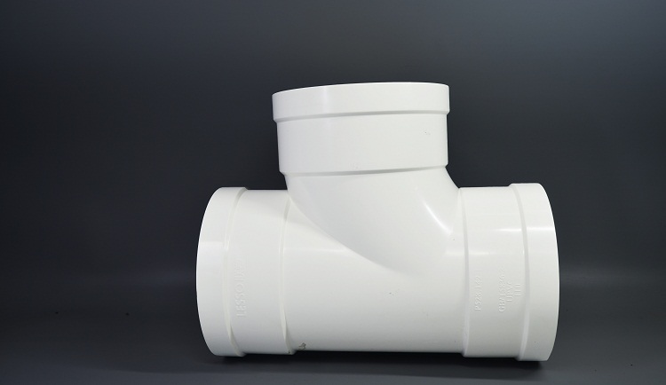 家装排水联塑pvc塑料管道顺水三通三叉50 75 110 160下水接头超值 110