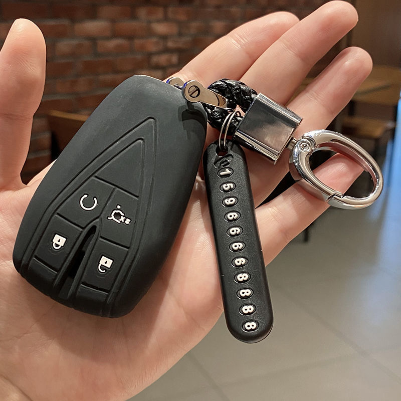 适用于汽车钥匙扣挂件长安cs75plus钥匙套cs55plus包cs35plus女逸动