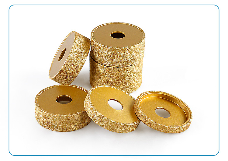 钎焊石材磨边轮大理石花岗岩石英石直边平型开槽磨轮角磨机手工轮磨削