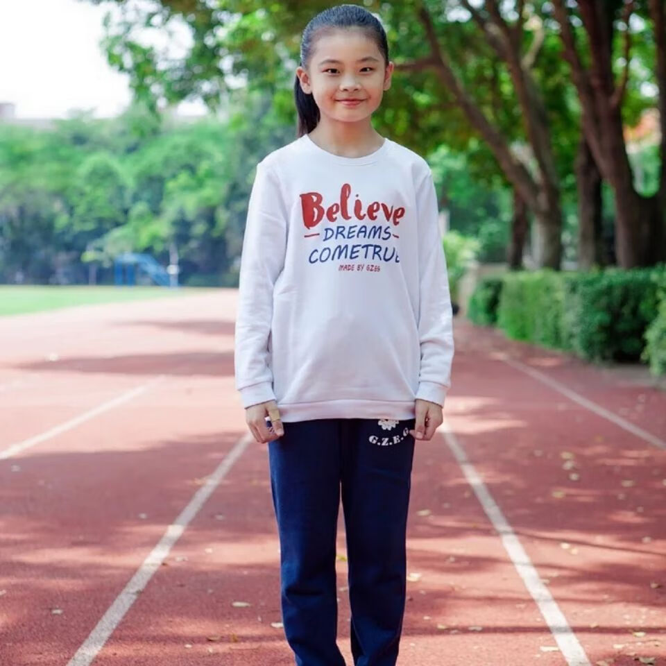 校服东莞光正学校光明小学中学卫衣风衣拉链外套惠州潍坊揭阳光正校服