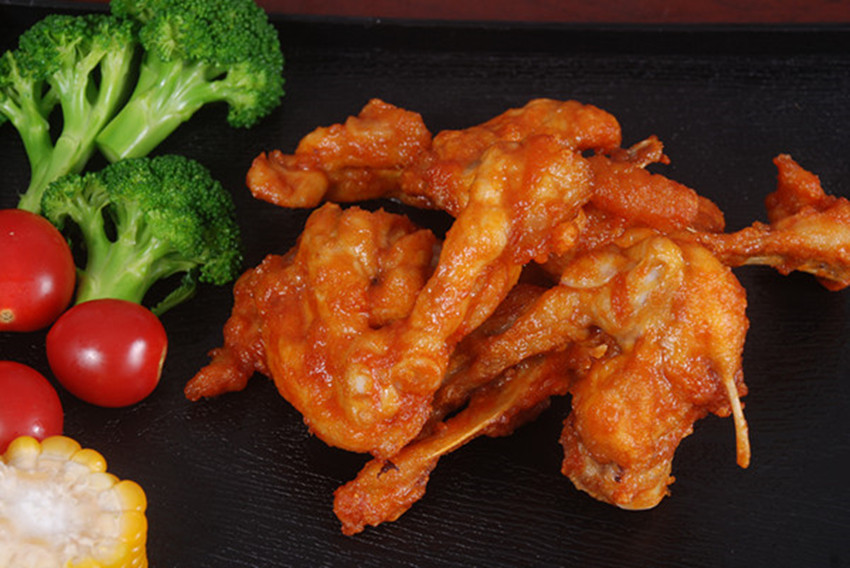 棠鲜生 鸡锁骨奥尔良味连心脆鸡叉骨油炸烧烤小吃食材半成品5斤装