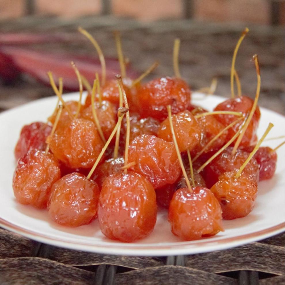 新品海棠果酸甜海棠果脯蜜饯小吃袋装零食无核水果干北京特产罐装200g