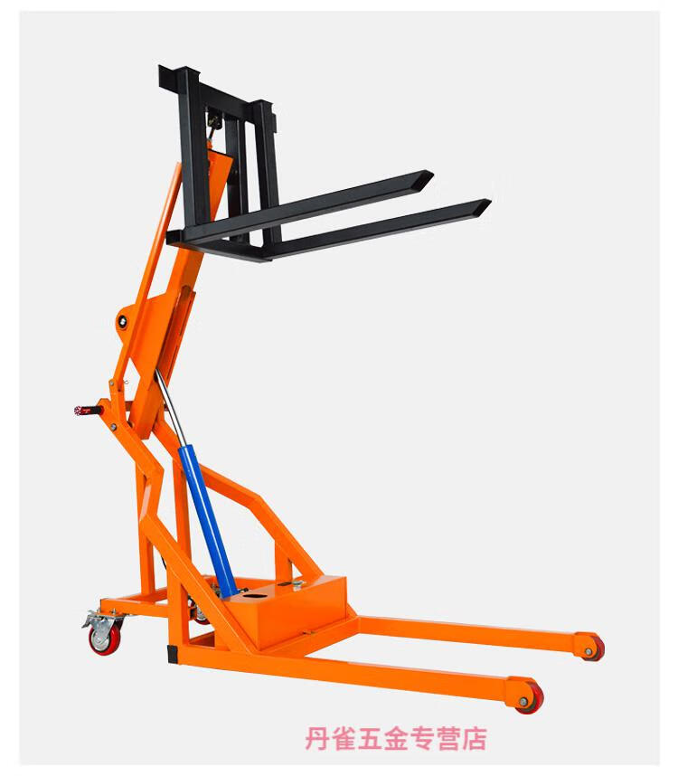 5吨液压车便携式电动叉车油桶电动搬运升降装卸车 500公斤标准款电