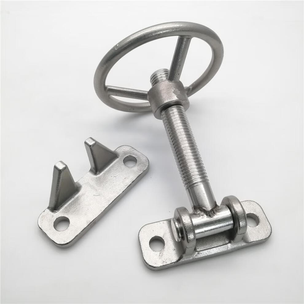 烤箱手轮不锈钢实心蒸饭车把手环保设备合页蒸箱蒸柜手轮烘箱铰链