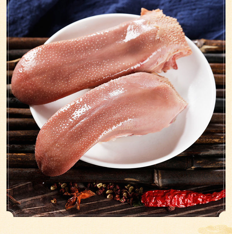 蒋凤记五香猪舌头熟食卤味肉食猪头肉即食小吃卤肉真空特产下酒菜五香