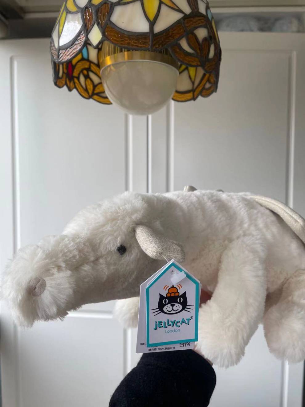 jellycat圣诞 现货英国jellycat黑龙圣诞限定雪龙大号snow dragon网红