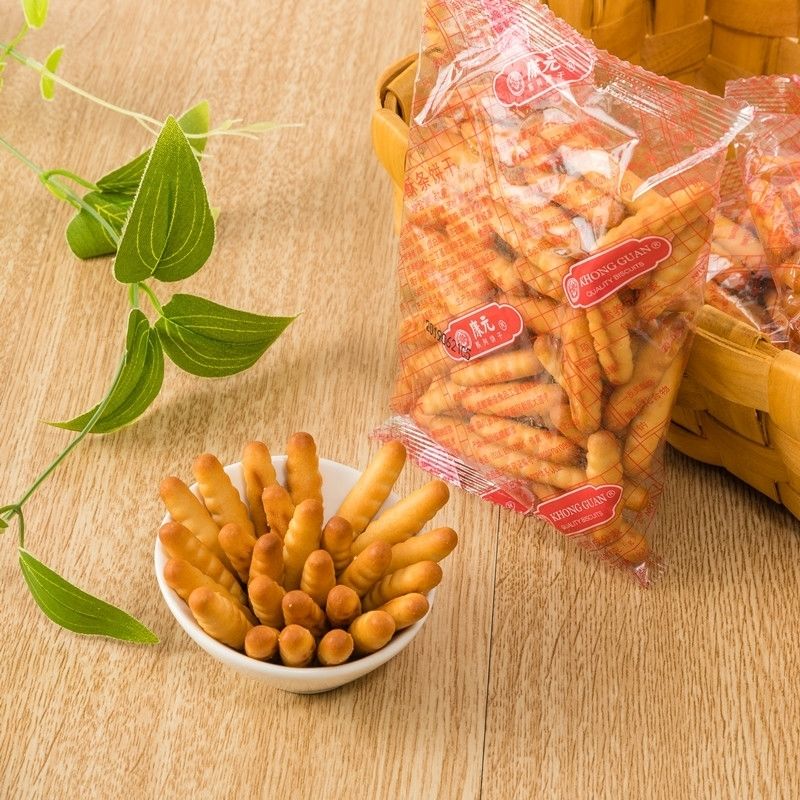 康元香酥条经典咸味饼干办公休闲零食小吃儿童 香酥条 65gx5包【图片 