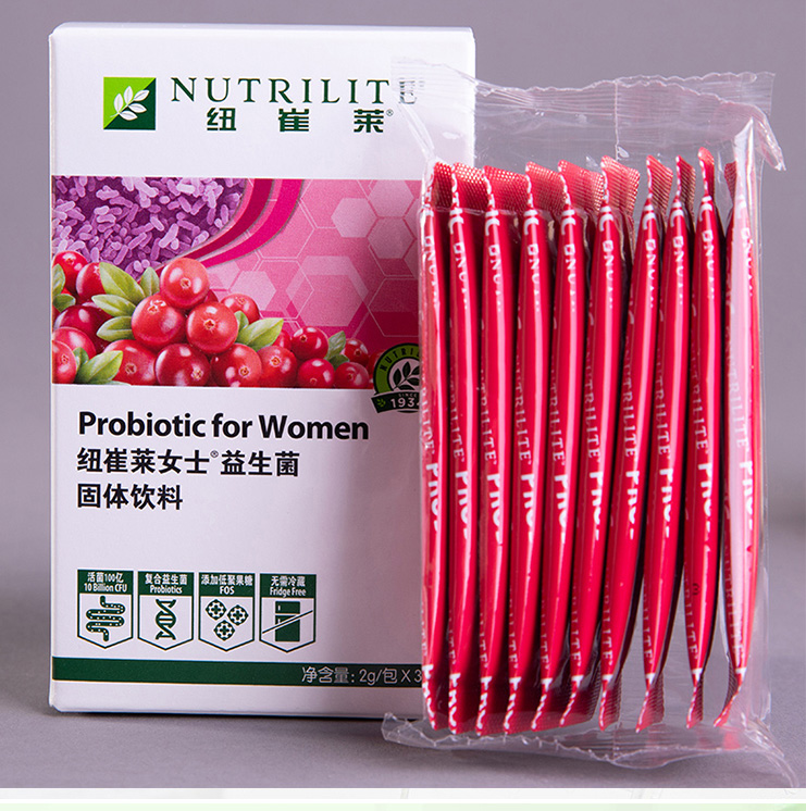 安利纽崔莱益生菌粉剂固体饮料女士肠道成年成人冲剂酵素