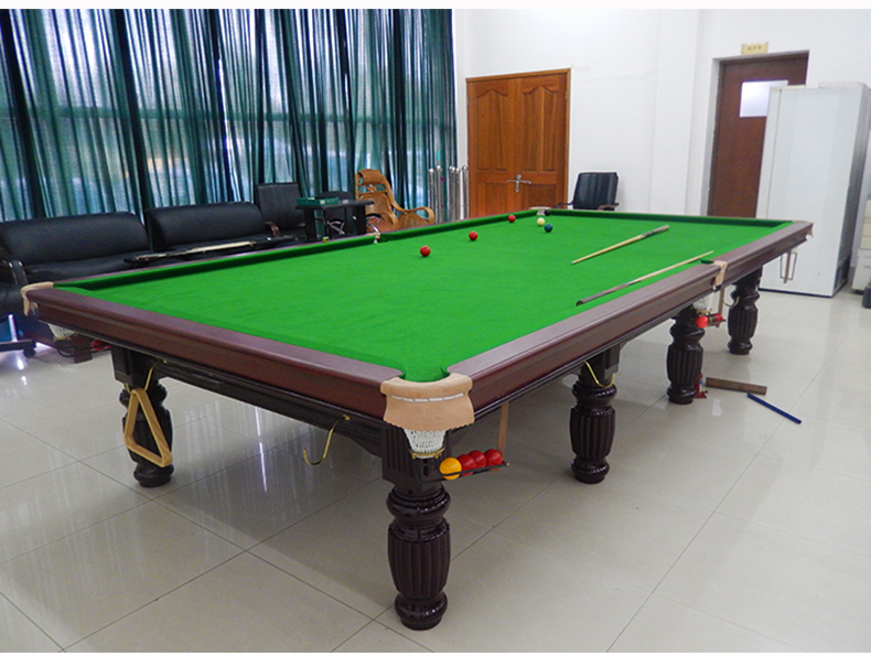 乔氏台球同款英式斯诺克台球桌家用标准型桌球台标准家用标准室内商用