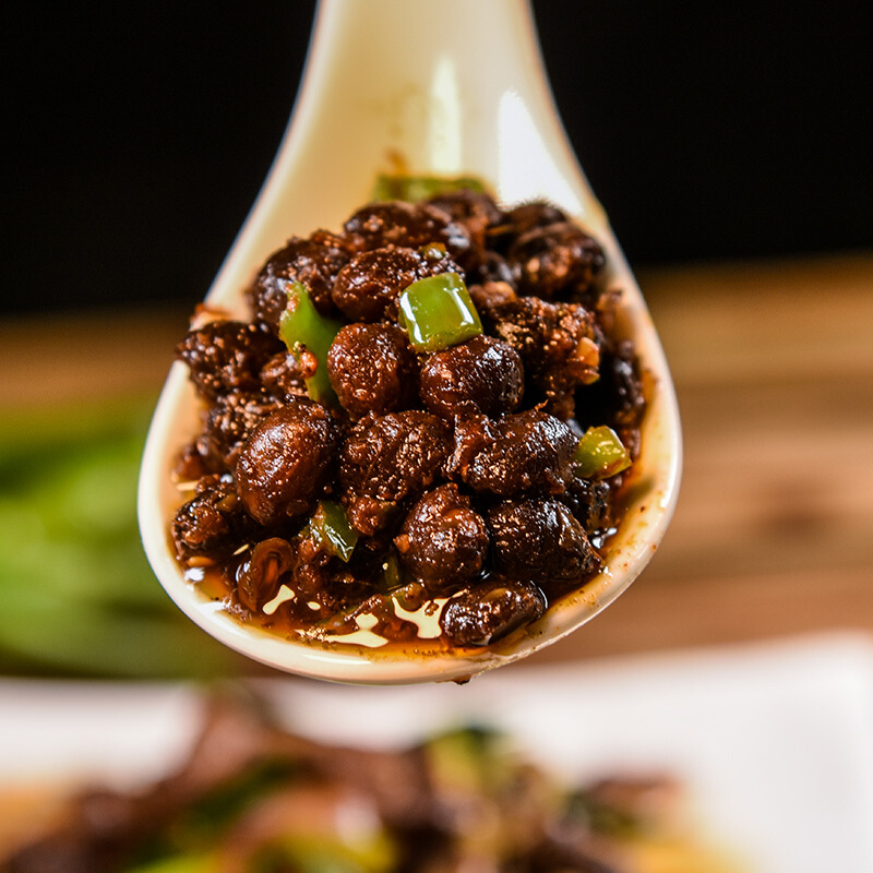 青椒豆豉油辣椒炒豆豉香辣酱拌饭拌面酱下饭菜炒菜调料260克