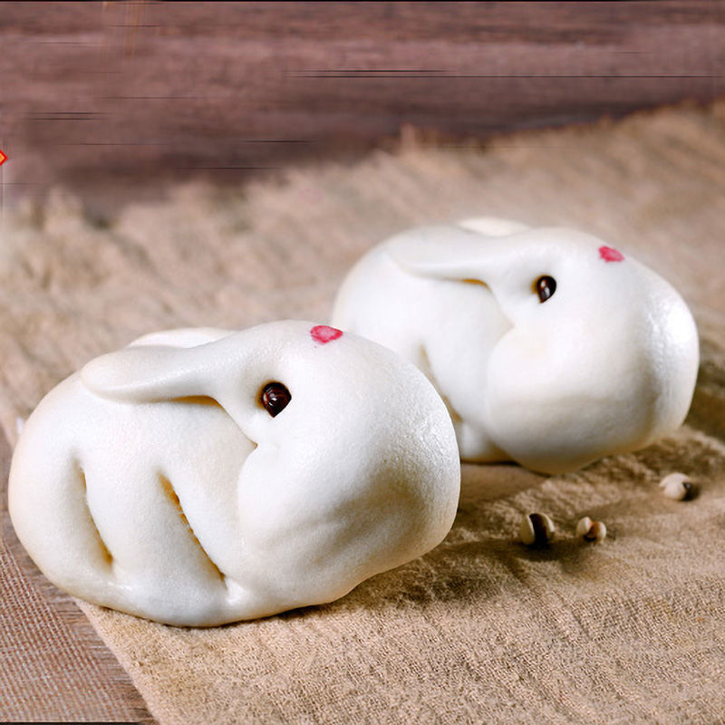 牛年春节过年面食馒头礼盒花样面点枣饽饽花馍山东青岛特产