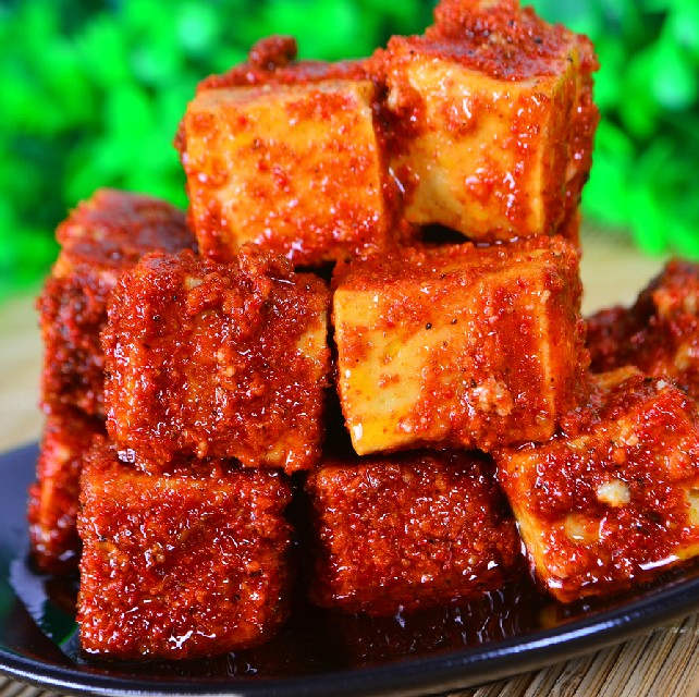 平江罗家腐乳800g豆腐乳霉豆腐农家自制香辣下饭菜湖南特产【图片