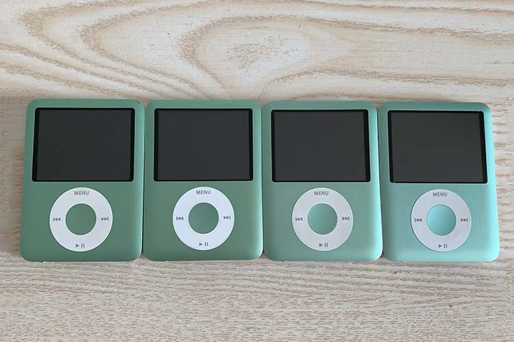 苹果随身听ipodnano3代小胖子4g8gmp4mp3运动播放器帮下歌限量版97新