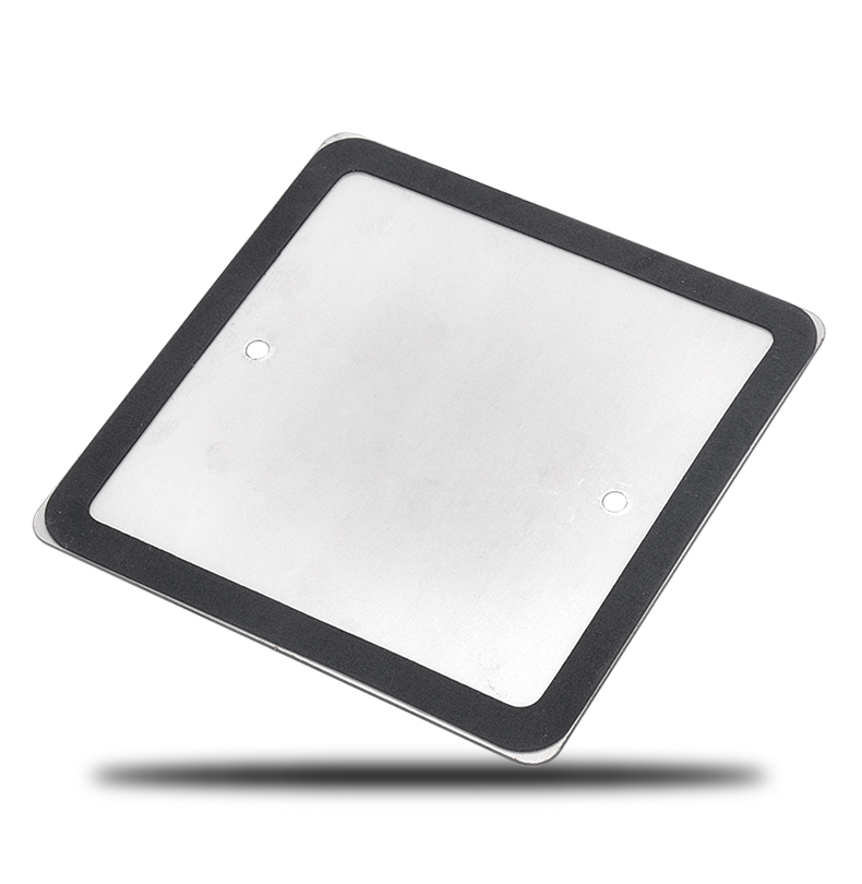 120型86型全铜不锈钢金属地插盖板盲板遮孔通用装饰盖板插座盖板地插