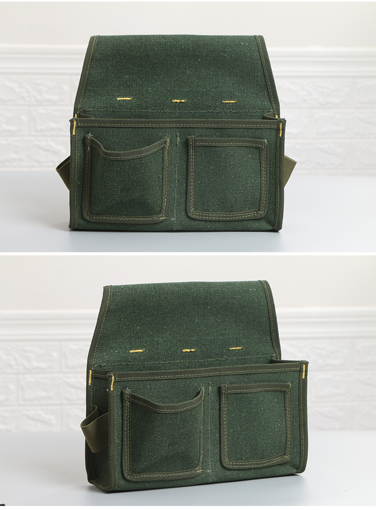 钉子腰包加厚帆布木工专用工具包丁兜装钉包工地耐磨建筑木匠袋钉子