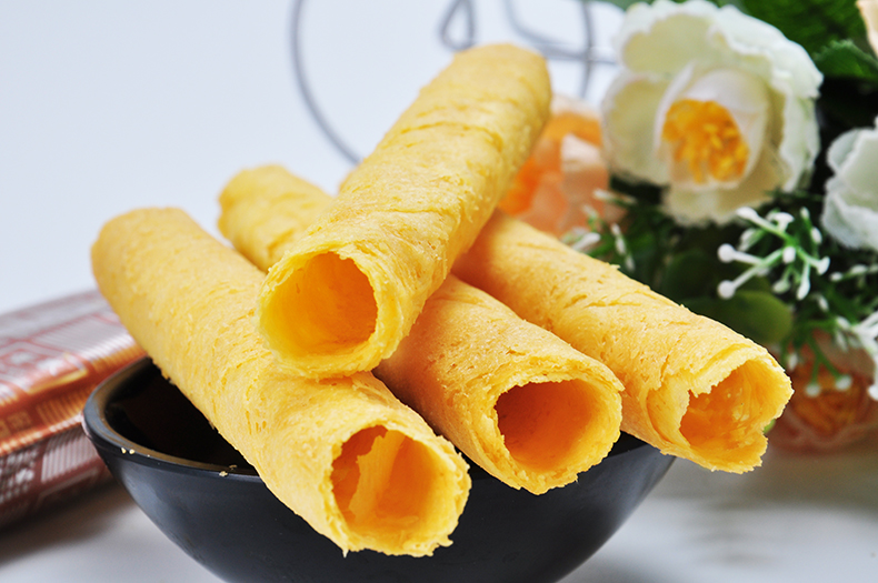 广御园鸡蛋卷正宗港式蛋卷零食办公室休闲点心小吃孕妇儿童150g 原味