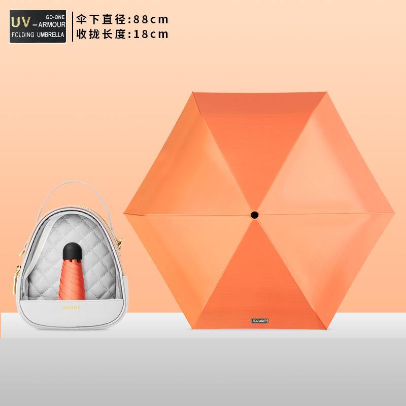 南厝新品掌心伞贵族伞掌中伞掌心太阳伞双层加倍防晒2021新款自动5折