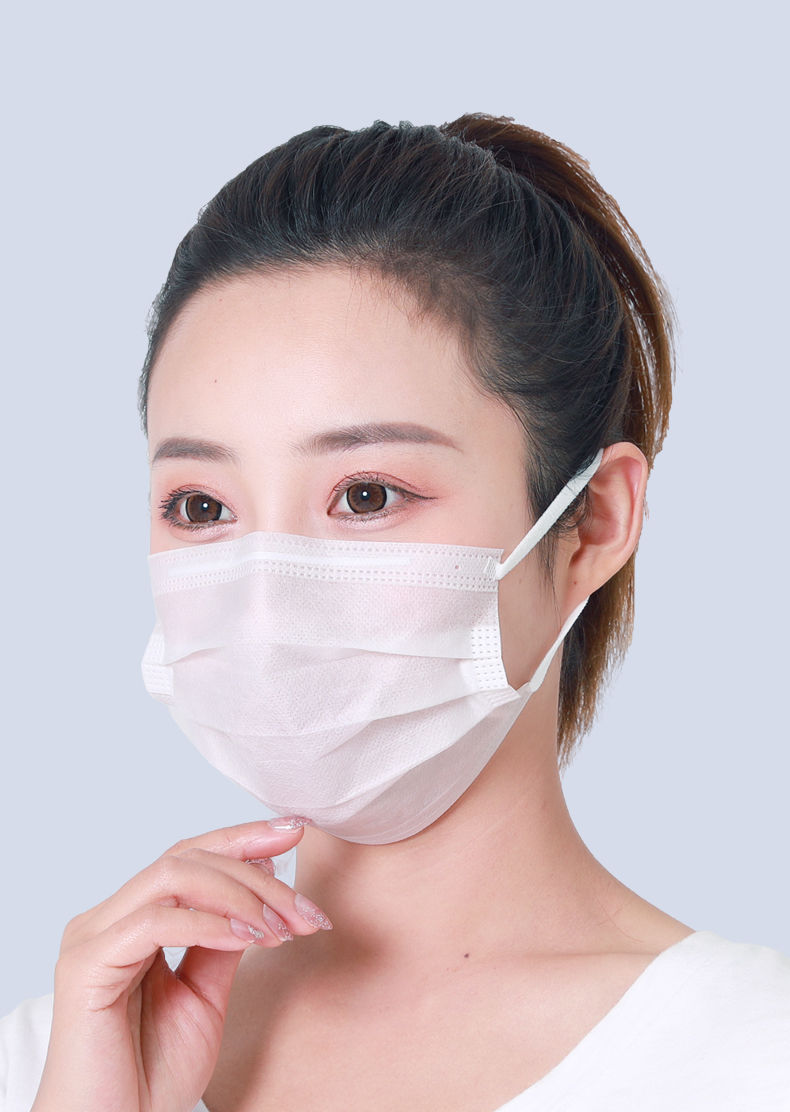 超薄口罩口罩夏季薄款透气防晒二层两层单层夏天一次口罩一层女时尚25