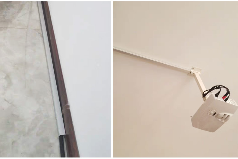 铝合金方型明装穿线槽布线隐形走线槽加厚外扣式电缆地面地线槽方面板