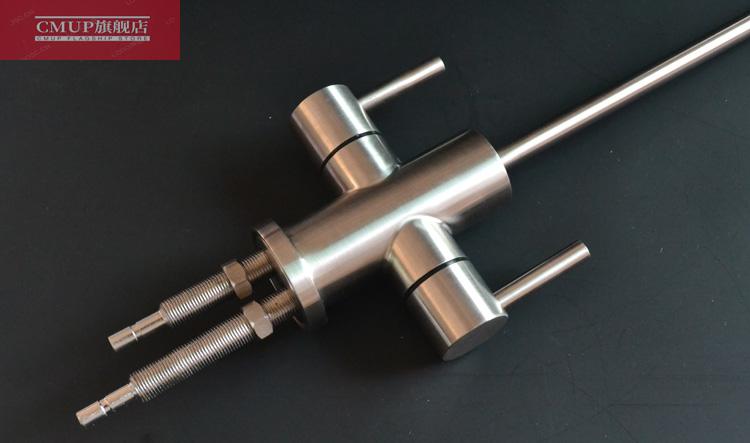 cmup沁园龙头2分净水器ro185配件纯水机2分双出水三叉鹅颈超滤通用uf1