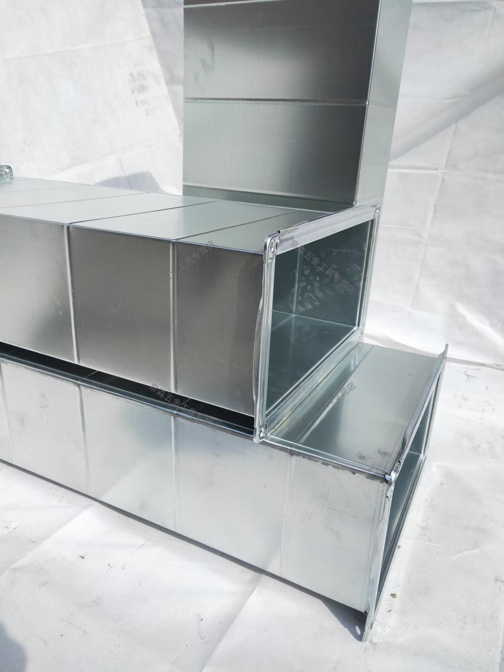 通风管道排风管镀锌风管白铁皮风管共板排风管不锈钢排烟管螺旋管