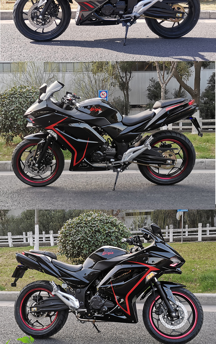 国产h2跑车h2摩托车机车双缸水冷200风冷-400c电喷全国可上牌 400cc