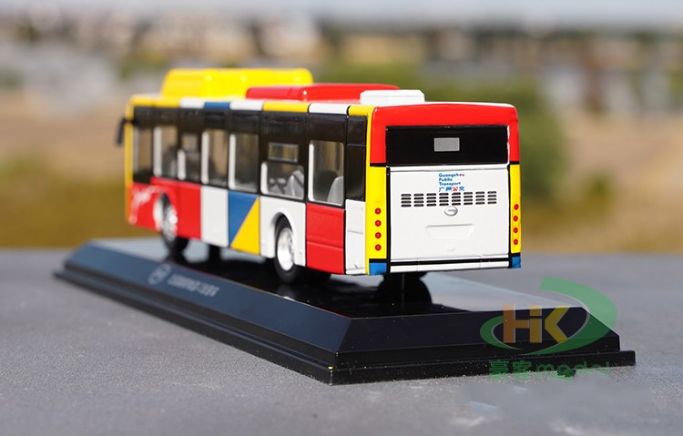 公交车广州比亚迪纯电动客车164广汽k9巴士k8仿真合金车模型滨海湾