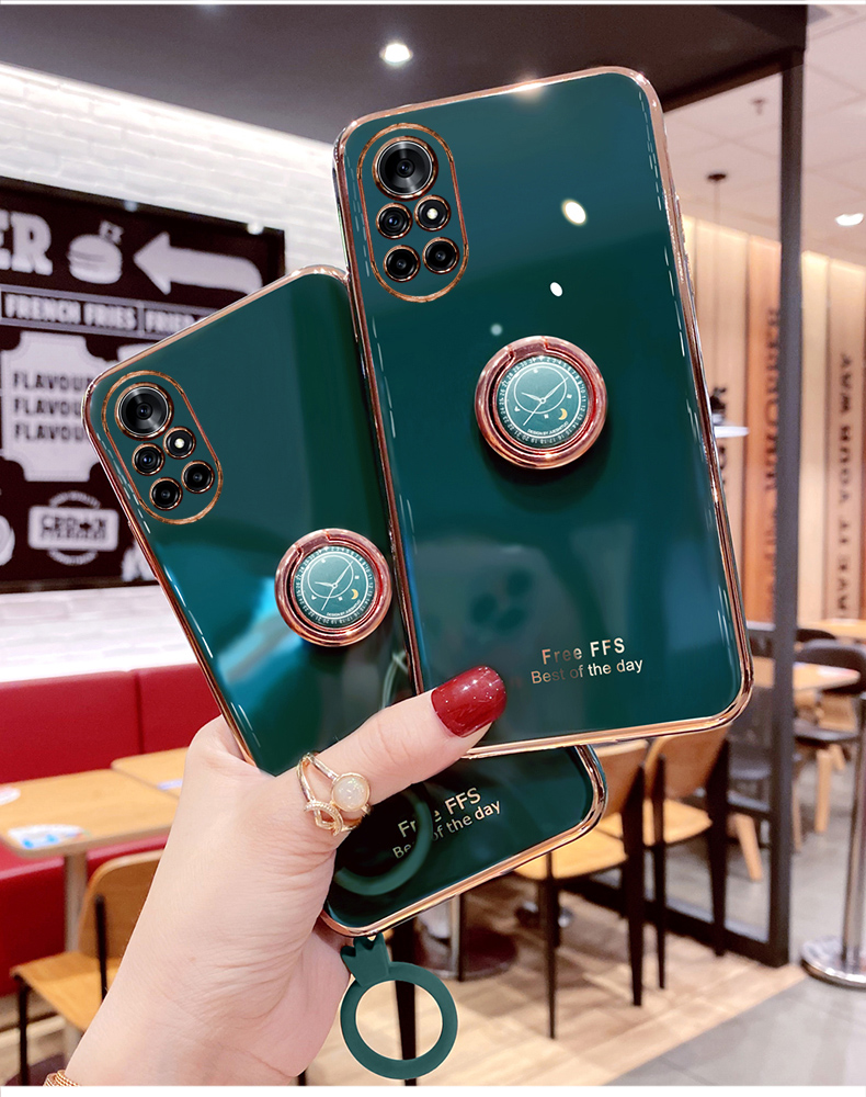 romsion 华为nova8手机壳nove8pro保护硅胶套5g镜头全包ang一an00防摔