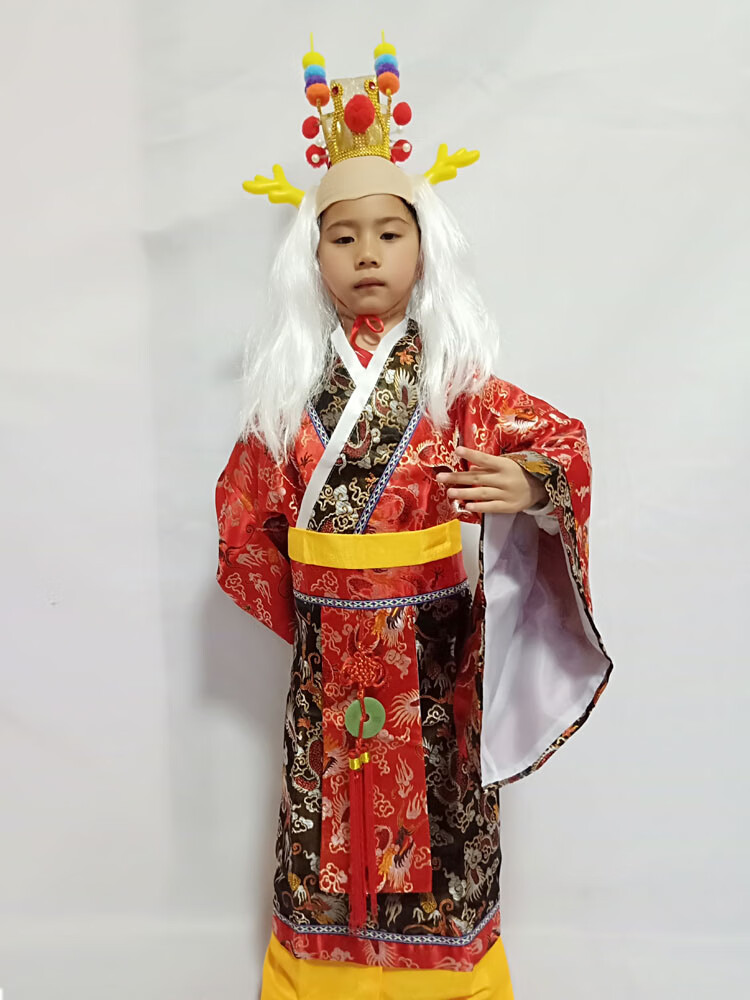 西游记儿童服装演出服人物道具哪吒闹海东海龙王虾兵蟹将夜叉龟丞相