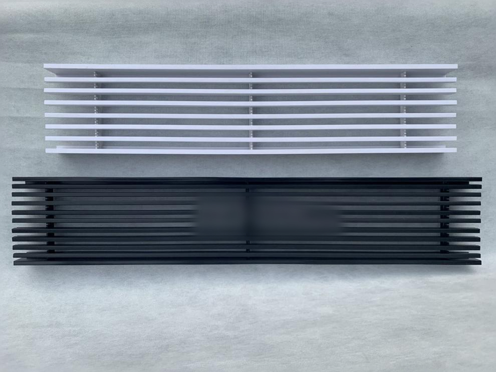 中央空调出风口加长 中央空调出风口弧形加长abs隐形无边框风口窄边框