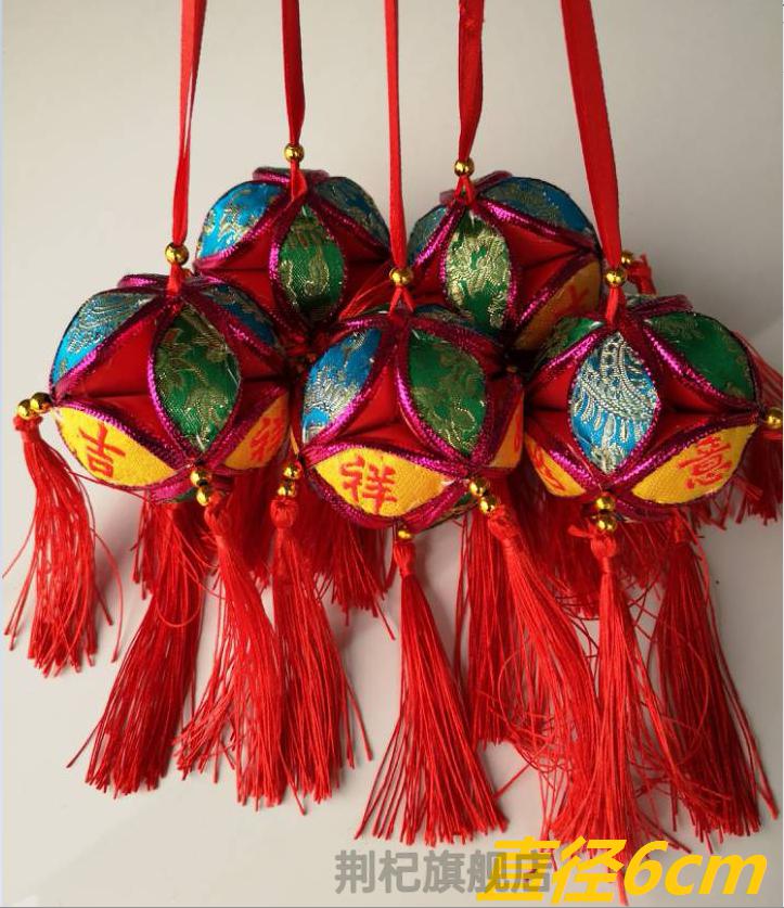 广西壮族绣球三月三手工绣球纯跳舞蹈学生挂件抛绣球游戏民族壮族工艺