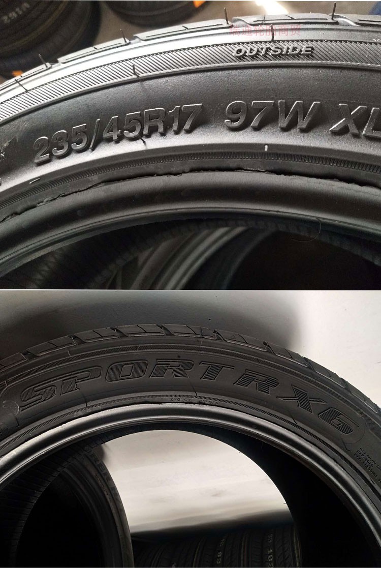 乐路驰轮胎17寸轮胎1952052152252352454045505565r20550zr17rx6超高