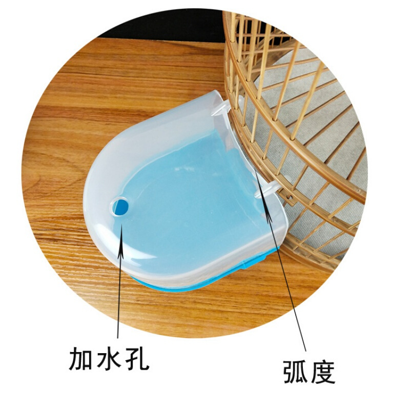 店铺推荐鸟用虎皮靛颏绣眼洗澡盒鸟笼外挂两用洗澡盆浴盆鸟笼配件用品
