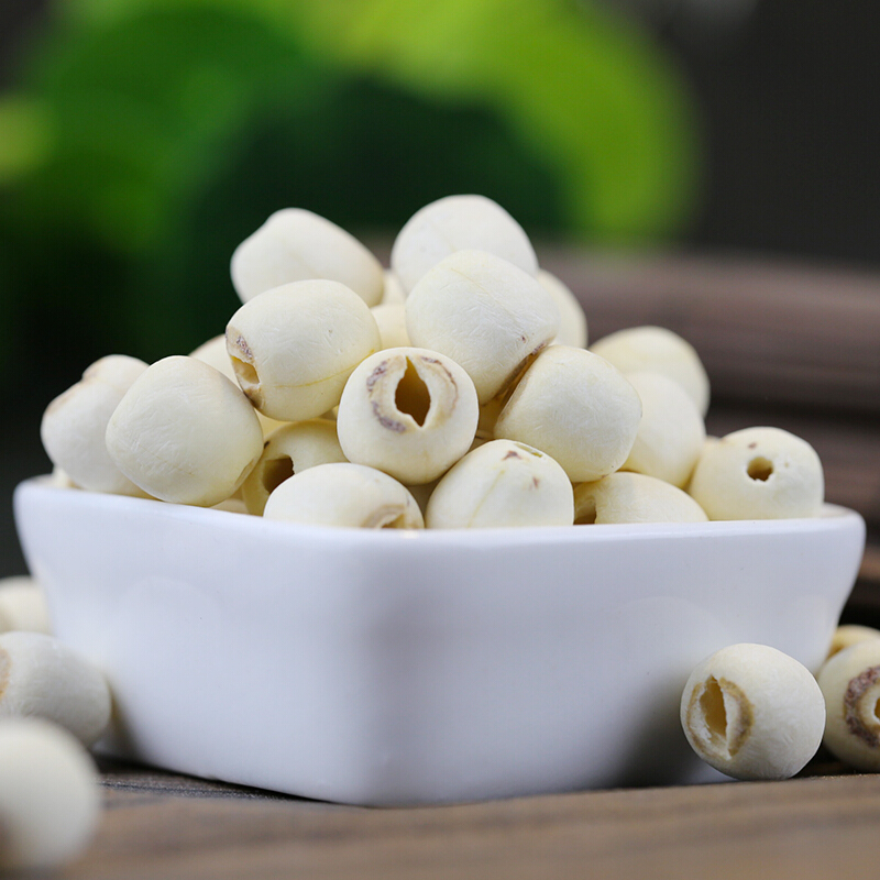 莲子干货去芯500g磨皮农家自产白莲子湖南特产湘潭新鲜连子