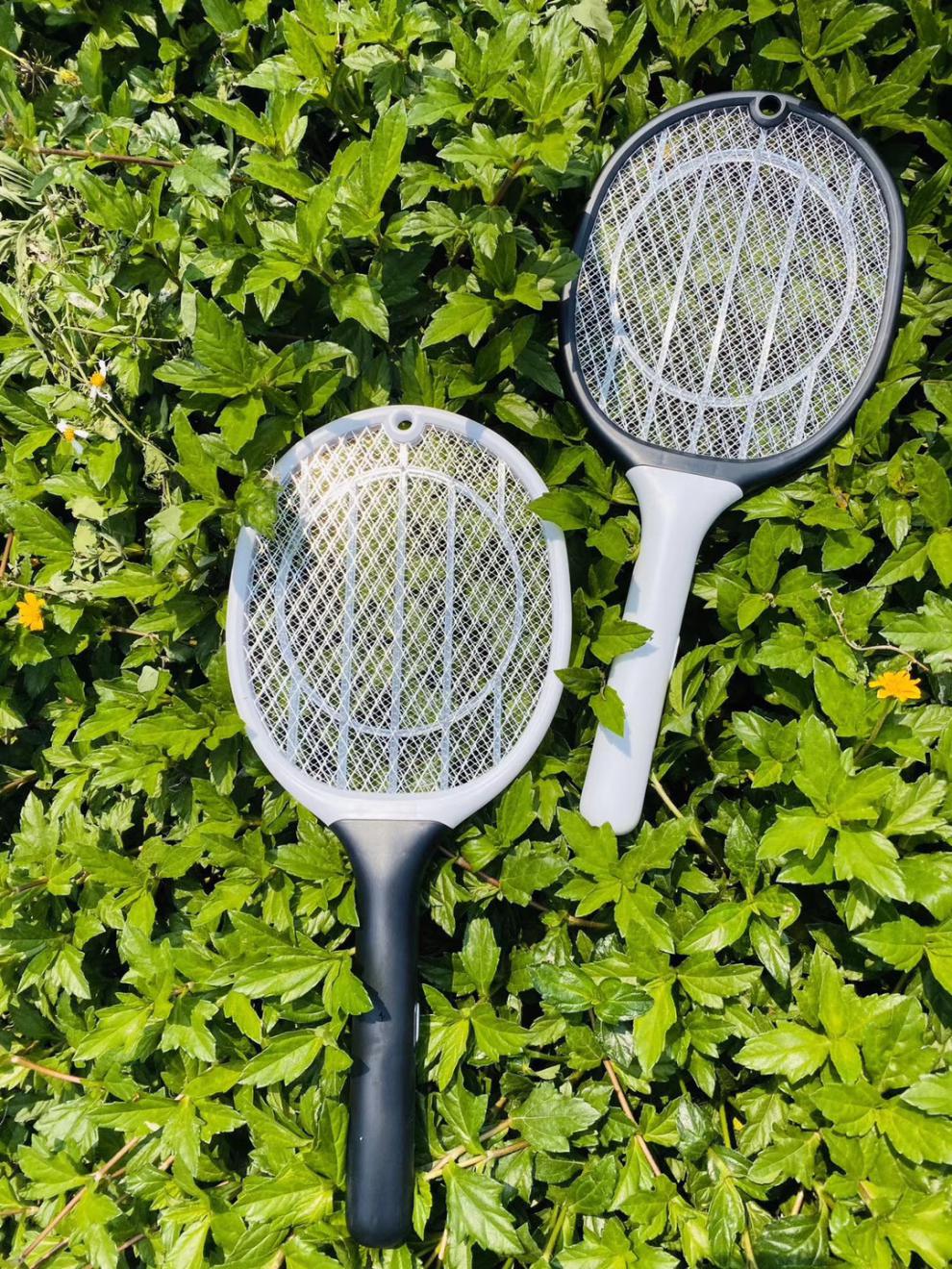 楚歌质优品新款二合一电蚊拍家用usb驱蚊器室内式灭蚊灯 灭蚊灯黑