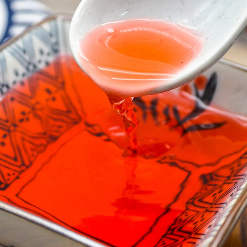 广味源大红浙醋红醋红醋汁泡萝卜吞水饺大闸蟹虾醋泡菜瓶装630ml广味