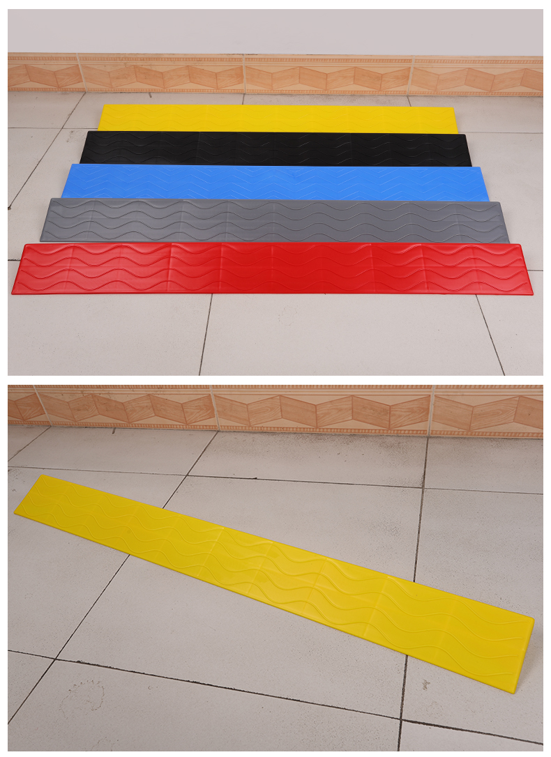 无障碍坡道板无障碍坡道 塑料门口门槛台阶斜坡垫家用室内扫地机器人