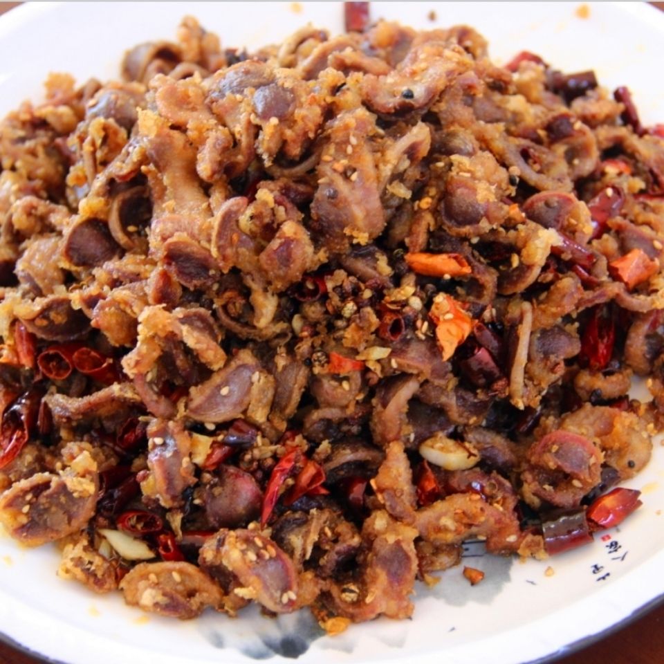新品即食麻辣鸡胗干煸鸡胗酱香鸡胗熟食(依次为干煸麻辣酱香) 酱香