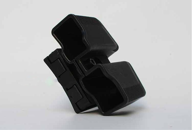 新款92g快拔套式枪套腰部旋转战术双排弹夹套92改快枪套塑料 92g绑腿