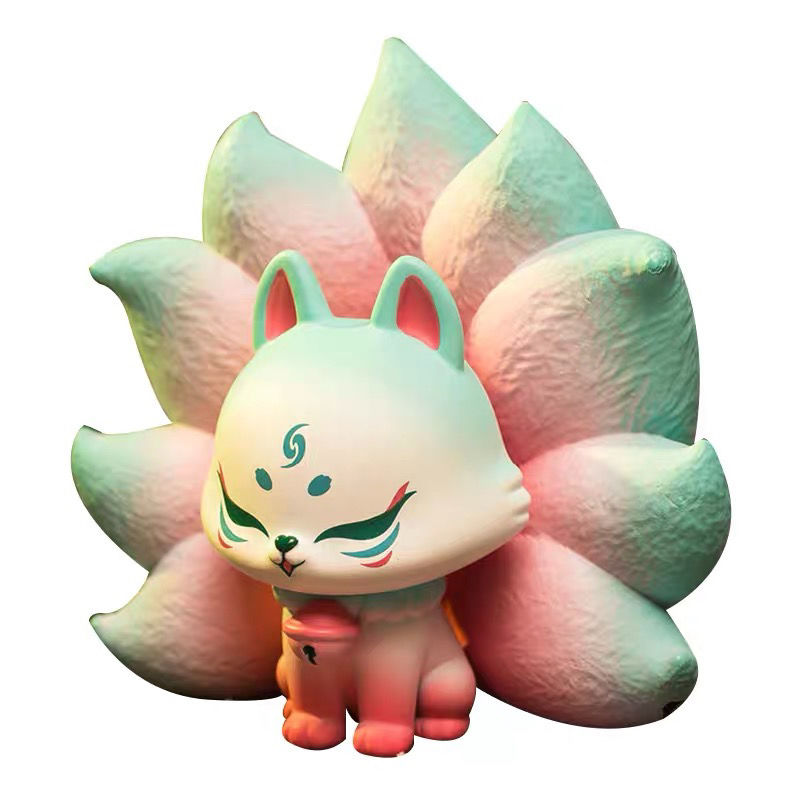 上古九狐修仙系列盲盒全套九尾狐可爱少女心潮玩公仔异色隐藏京闪配送