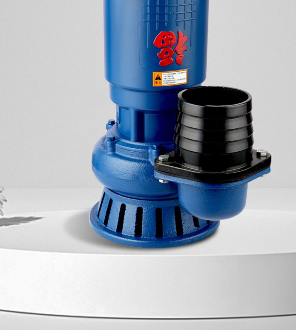 浙江大福潜水泵220v清水泵抽水机井农田灌溉高扬程大流量铝壳40吨扬程