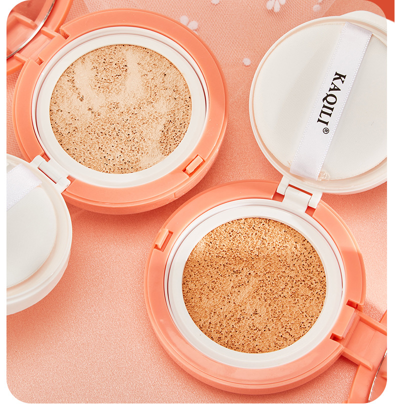 【新年礼物】卡琪丽气垫bb霜带2个替换装防水遮瑕提亮肤色彩妆 2463-2