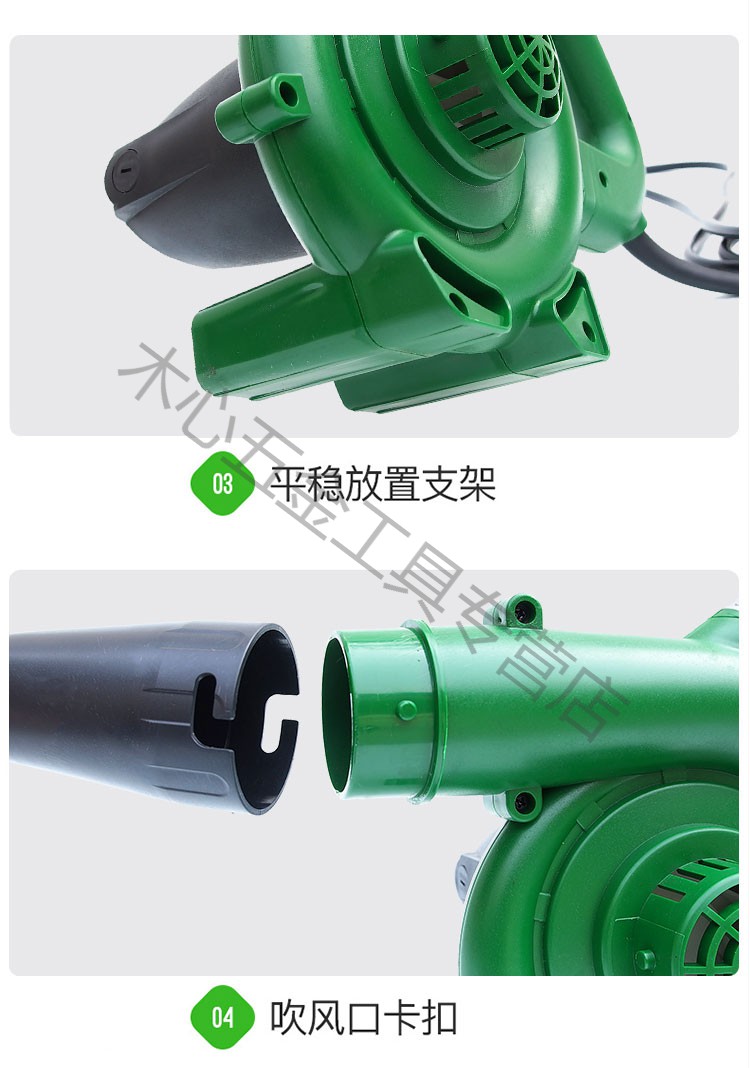 尚佳悦车载12v24伏直流电瓶吹风机大功率鼓风机收割机空滤除尘器农用