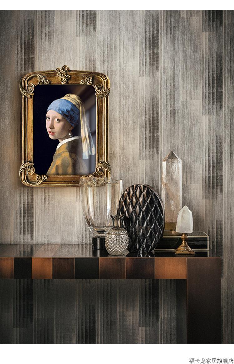 世界名画小众艺术复古装饰画书房挂画法式轻奢壁画客厅墙饰挂画 33401