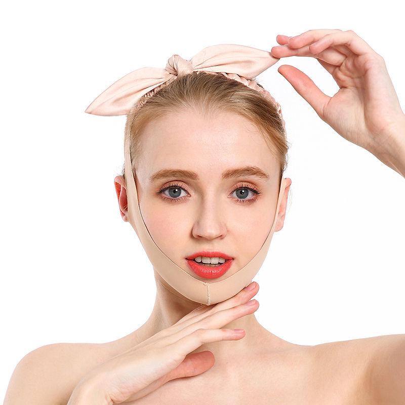 绷带睡眠提升贴神器睡眠绷带提升提拉v脸部紧致下垂法令纹双下巴硅胶