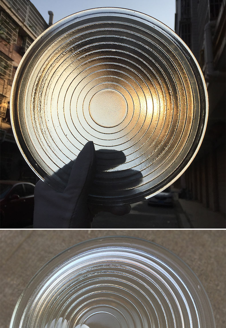 菲涅尔透镜影视聚光灯菲涅尔透镜镜片钨丝灯凹凸螺纹镜定制款 650w