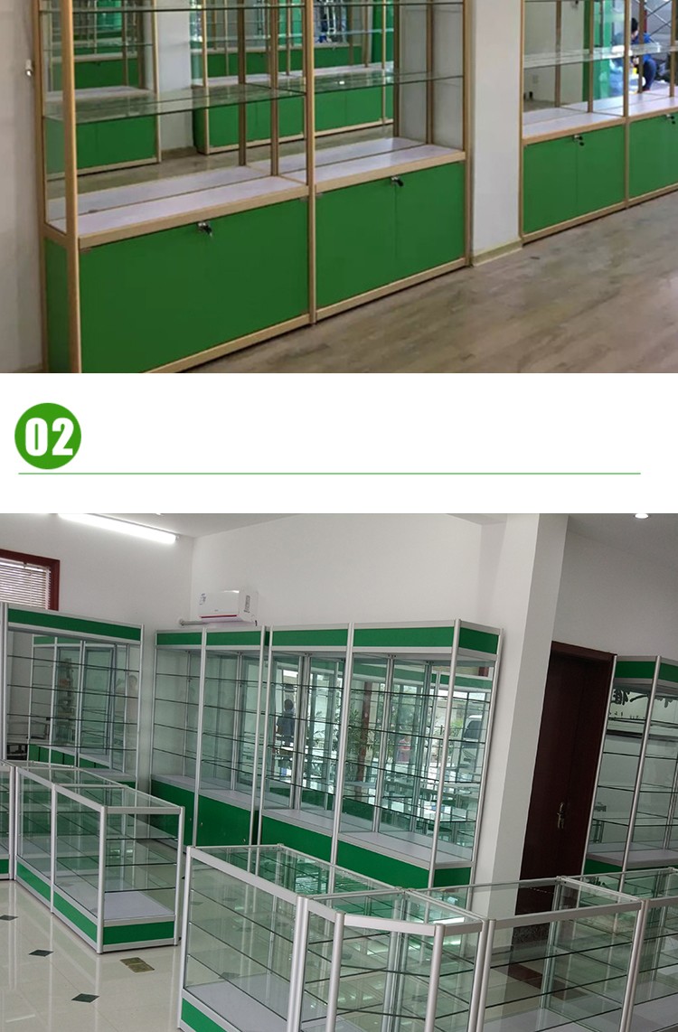 药柜药品展示柜药架西药柜诊所药品柜药店柜台药房货架展示架 前柜120